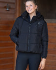 Juliette Puffer Jacket in Black