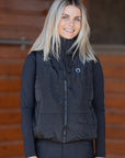 Adrienne Puffer Vest in Black
