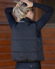 Adrienne Puffer Vest in Black