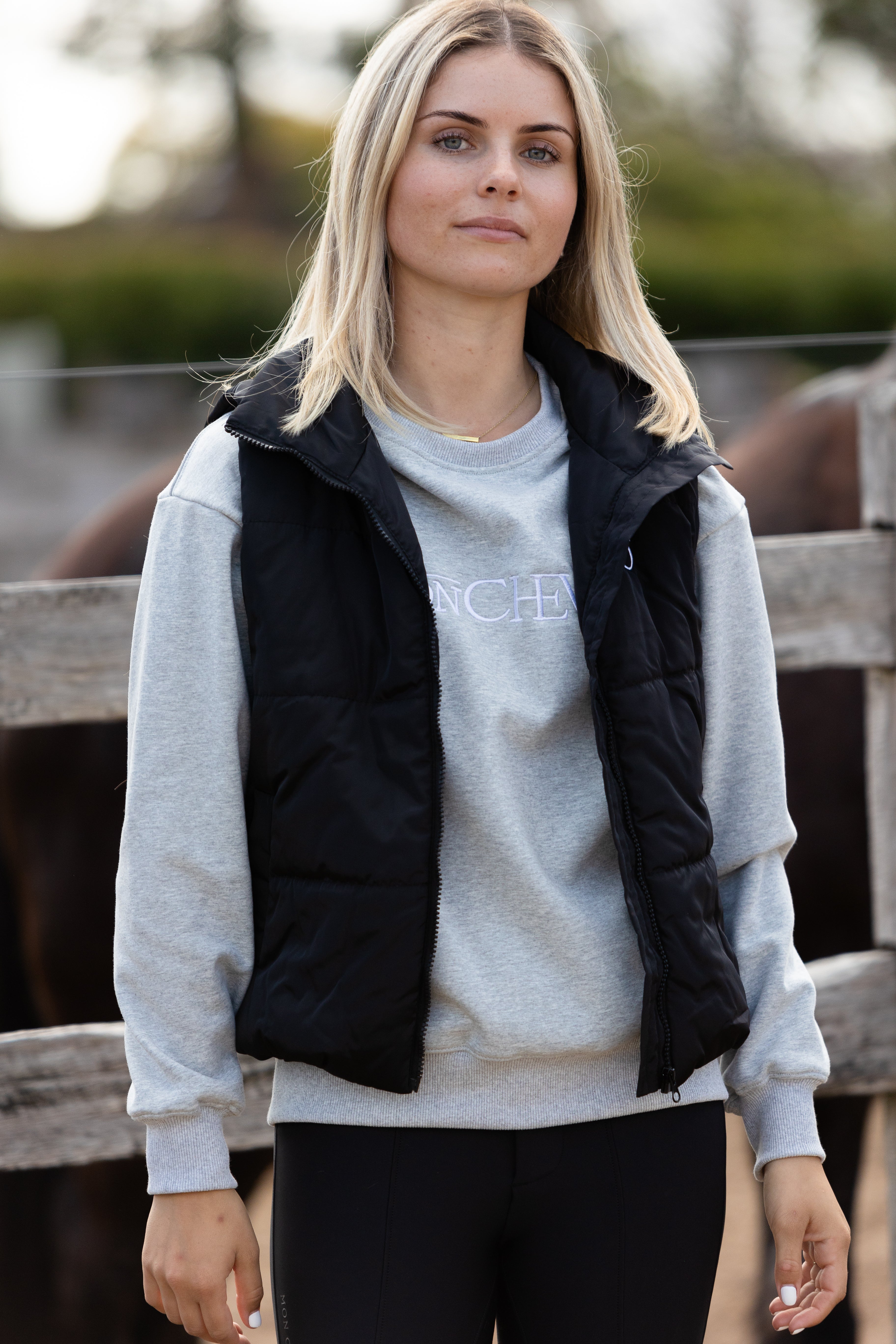 Veera Premium Sweatshirt in Grey