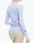 Camille Training Top in Powder Blue