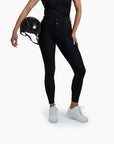 Edwina Hybrid Breeches in Black