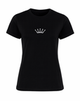 Simone Relaxed Tee in Black