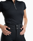 Edwina Hybrid Breeches in Black