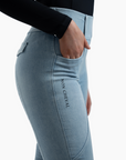 Lottie Denim Tights in Light