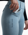 Lottie Denim Tights in Light